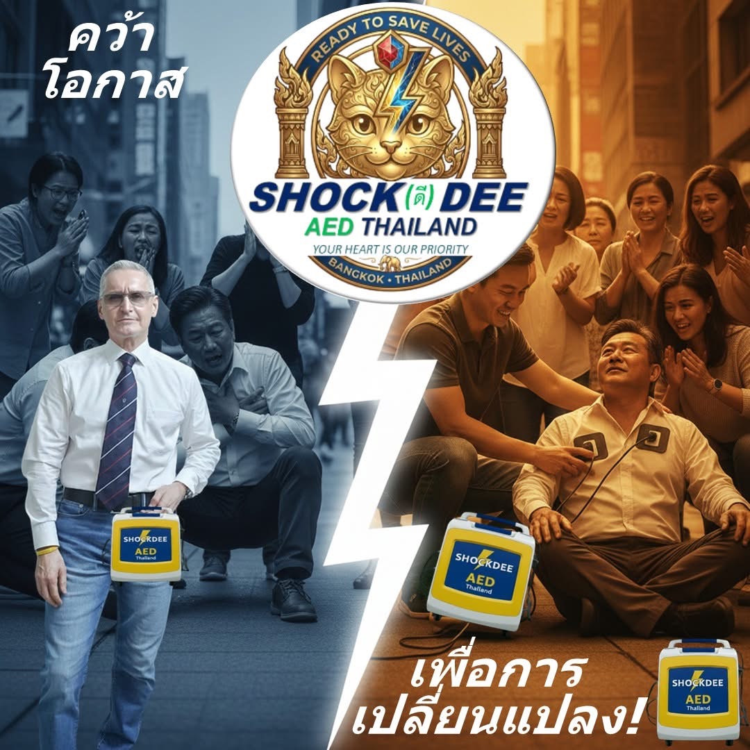 เครื่อง AED ช่วยชีวิต : เวลา 4 นาทีชี้ชะตา พลิกโฉมโฆษณาสู่ปาฏิหาริย์แห่งการช่วยชีวิต